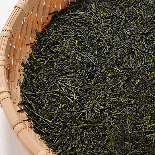 やぶきたの茶葉。